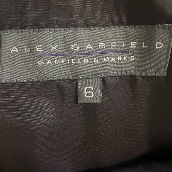 Stunning black dress and jacket set from Alex Garfield by Garfield Marks sz 4/6 - Picture 9 of 9